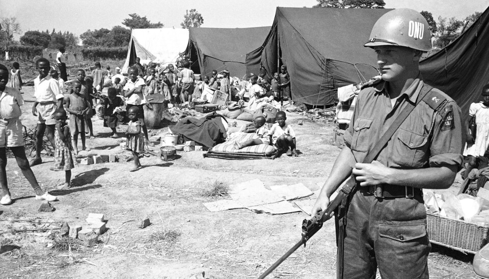 Spørsmål 4: Ni FN-soldater ble drept i Kongo på begynnelsen av 1960-tallet. Hvilket uttrykk har det gitt opphav til?