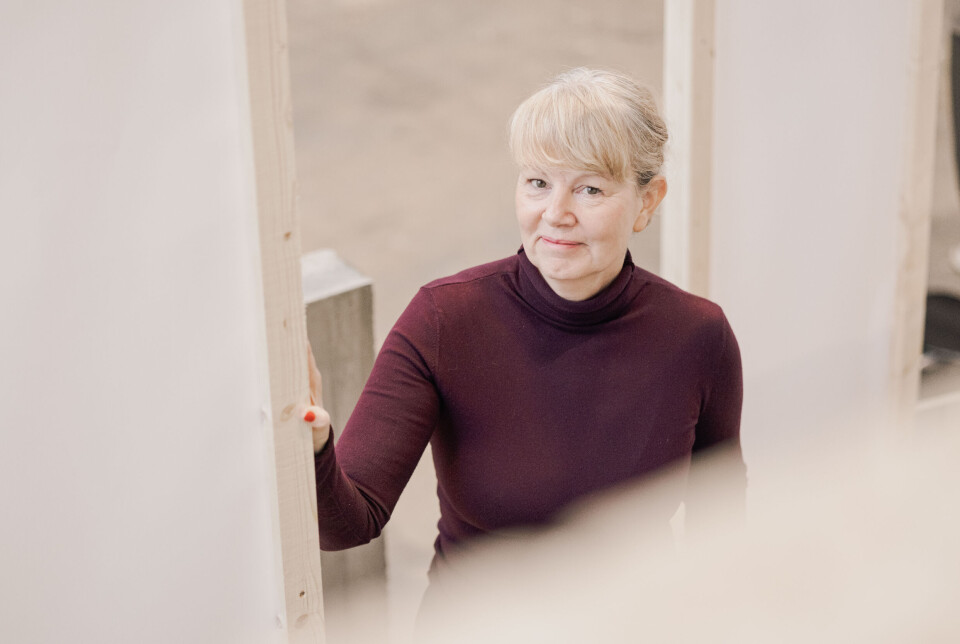 Rektor ved AHO Irene Lønne . Rektor ved AHO Irene Lønne .