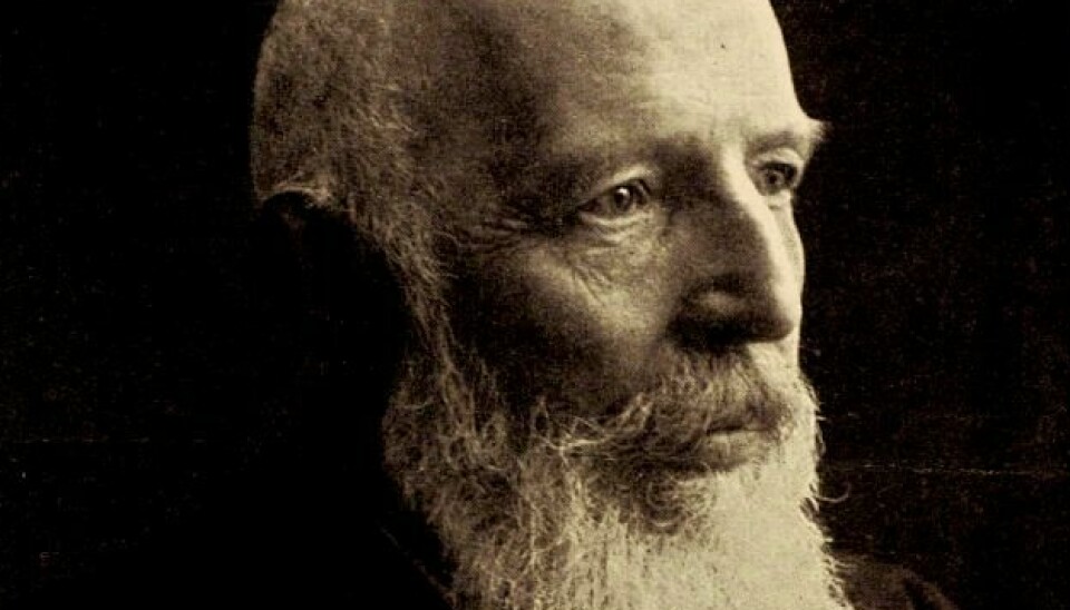 Bildet viser Armauer Hansen (1841-1912)