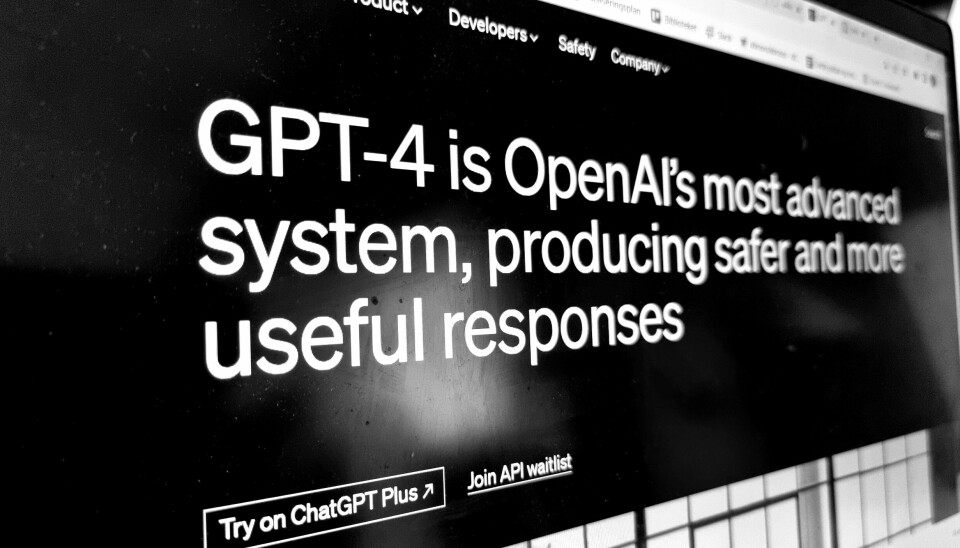 ChatGPT-4 ble lansert forrige uke.