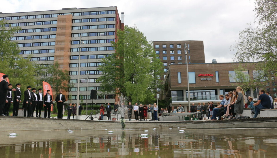 Førstekandidat til Venstrealliansen, Sigve Fredriksen, mener at SiO heller enn nye nettsider burde bruke penger på studentboliger eller psykologtilbud. Her fra studentboligene på Kringsjå.