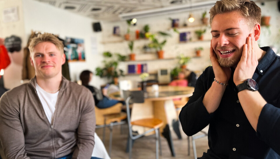 — Professorene skal tiltales som professor eller doktor, noe annet kan man bare glemme, sier Johannes (th).