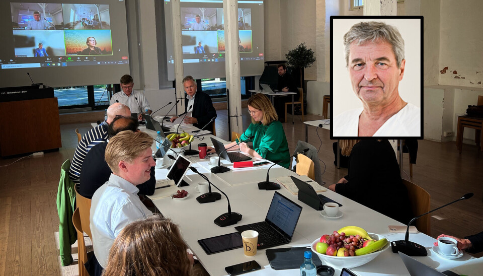 Styret ved Universitetet i Oslo skal fredag behandle flere rapporter, blant annet om det forskningsetiske arbeidet. Innfelt er forskningsombud Tom Øresland.