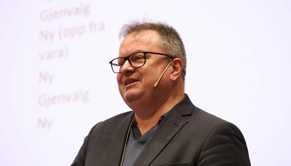 Valgkomiteens leder Arne Krumsvik, tidligere rektor ved Høyskolen Kristiania.