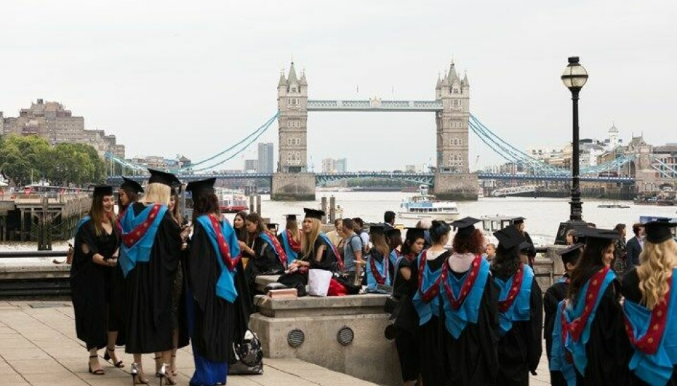 1500 britiske studenter deltok i undersøkelsen.