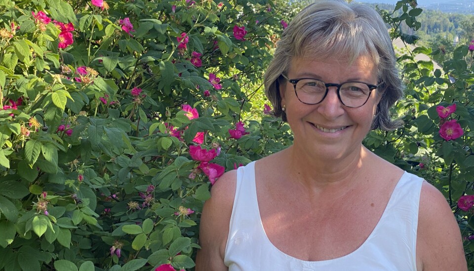 Hagearbeid er sommarhobby nummer 1 for Anne Lycke.