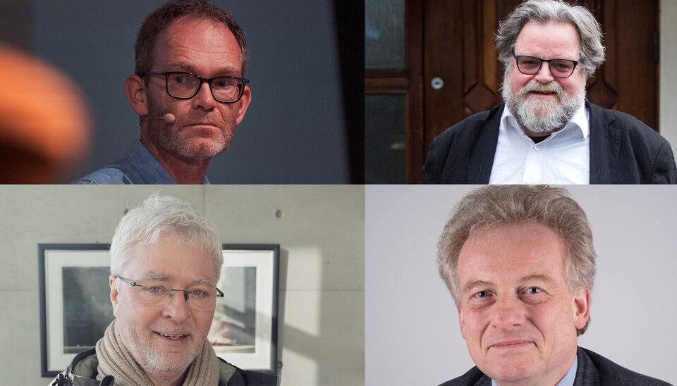 I sprikande og underhaldande debatt på Facebook: Oddmund Løkensgard Hoel. Bjørn Kvalsvik Nicolaysen, Svein Tuastad og Kåre Vagle (Norsk Petroleumsforening)
