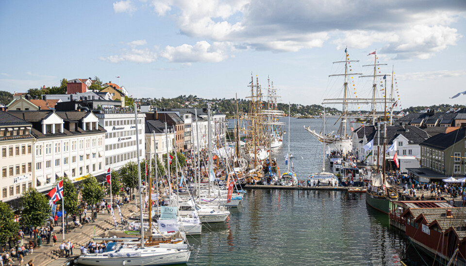Seilskutene kommer til Arendalsuka i år også, både Statsraad Lehmkuhl, Christian Radich og Sørlandet. Blant universiteter og høgskoler er interessen større enn noen gang. Båter og seilskip i Pollen i Arendal