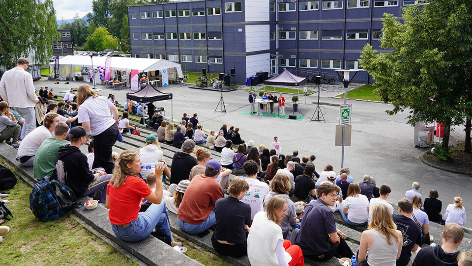 Studiestart på Lillehammer: Høgskolen i Innlandet ønsker nye studenter velkommen.