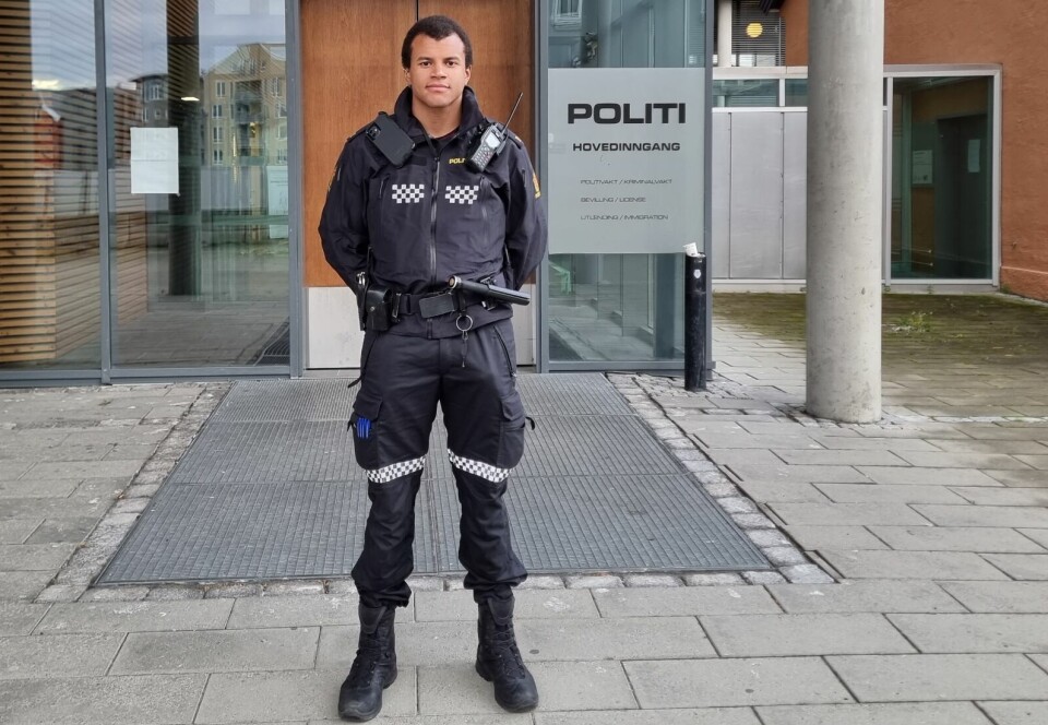 Alexander Stokekdahl er politistudent i Stavern og leder for PF Politistudentene