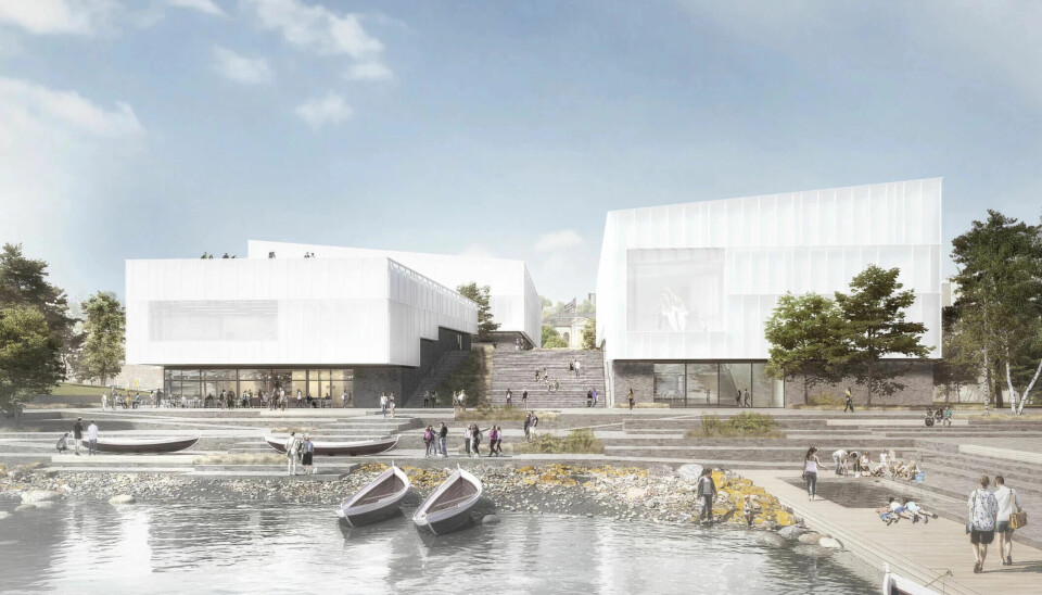 Slik er de foreløpige planene for nytt universitetsmuseum i Tromsø. UiT skal levere tre eller fire forslag, som deretter må kostnadsberegnes. Slik er de foreløpige planene for nytt universitetsmuseum i Tromsø. UiT skal levere tre eller fire forslag, som deretter må kostnadsberegnes.