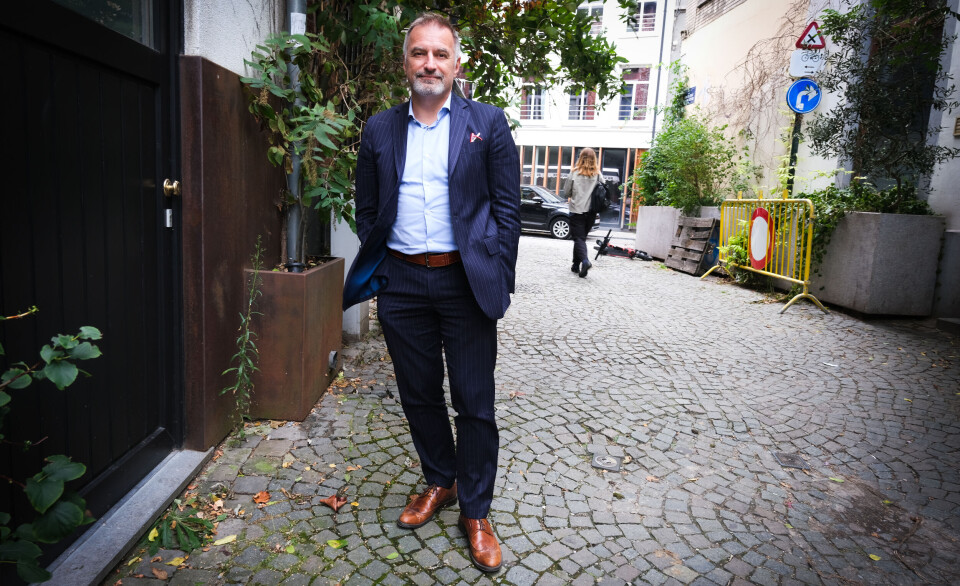 Massimo Busuoli leder universitetslobbyistenes eget uformelle nettverk. Portrett av Massimo Busuoli