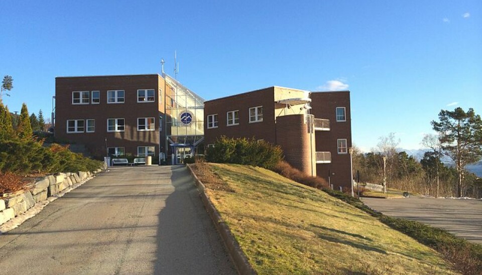Høgskolen i Molde Høgskolen i Molde, inngang til campusen