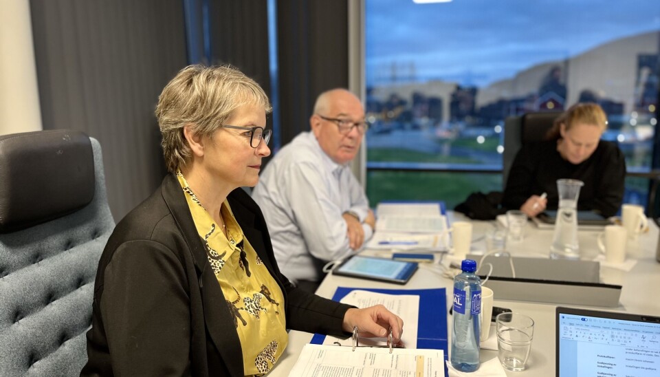 Hanne Solheim Hansen, rektor Nord universitet, styremøte oktober 2023