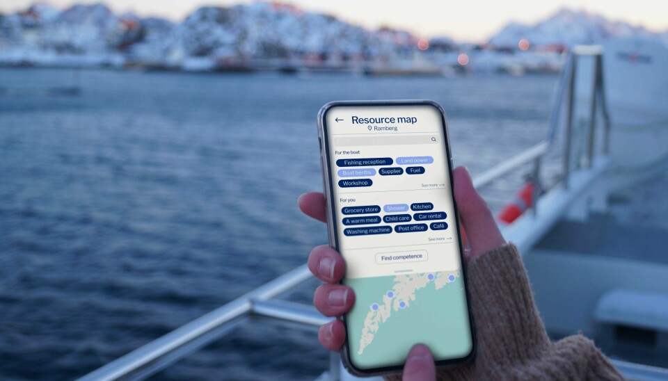 Appen 'Kollektivet' skal hjelpe fiskere ute på seilas til å finne informasjon og fellesskap.