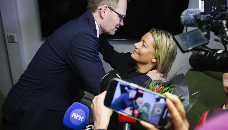 Oddmund Hoel overtok som statsråd etter Sandra Borch.