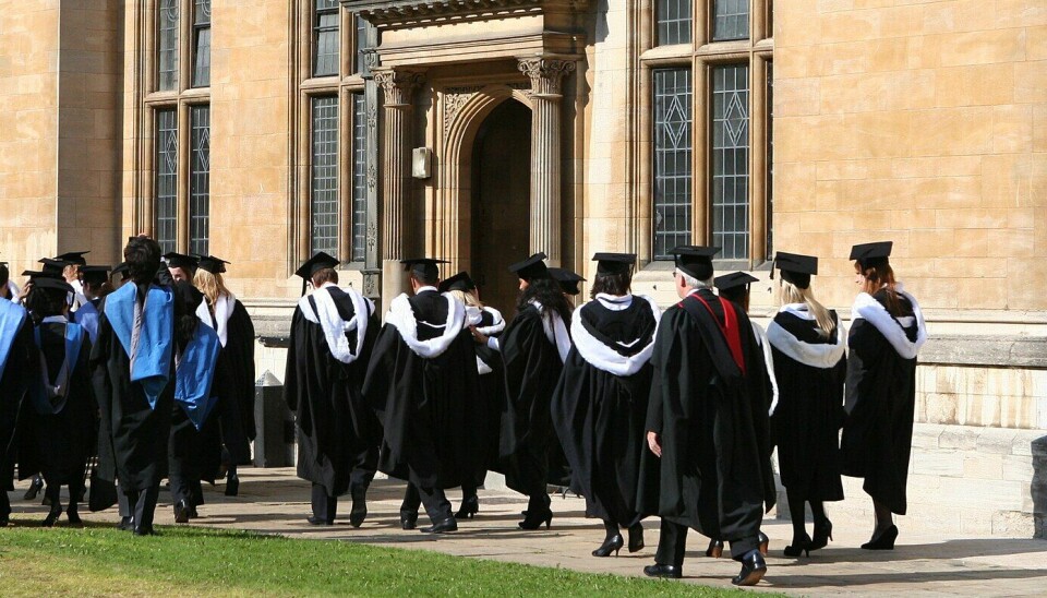 Graduation Ceremony at the University of Oxford by Examination Schools