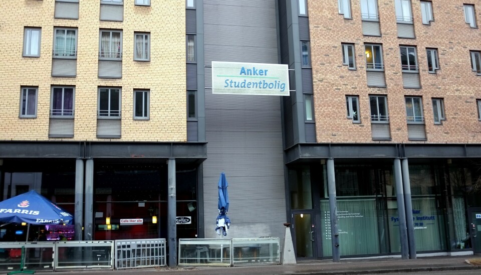 Anker studentbolig i Hausmanns gate i Oslo