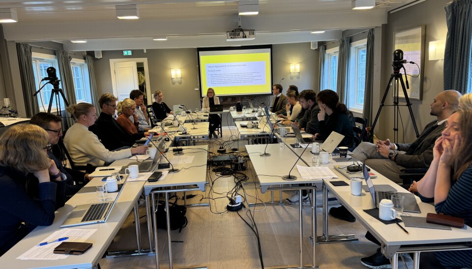 Styret ved OsloMet hadde møte på Lysebu hotell torsdag, der ssaken om faglig innhold på ny campus i Lillestrøm skulle avgjøres. Styremøte OsloMet