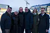 Fornøyde med beslutningen: Fr.v. ordfører Gunnar Wilhelmsen, næringsminister Cecilie Myrseth, forsknings- og høyere utdanningsminister Oddmund Hoel, rektor Dag Rune Olsen, museumsdirektør Lena Aarekol og administrasjonsdirektør Jørgen Fossland.