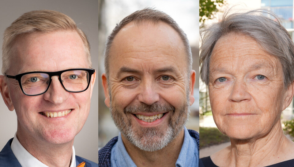 Thomas Tybell, Jens-Petter Andreassen og Siri Forsmo skal være dekaner ved NTNU de neste fire årene.