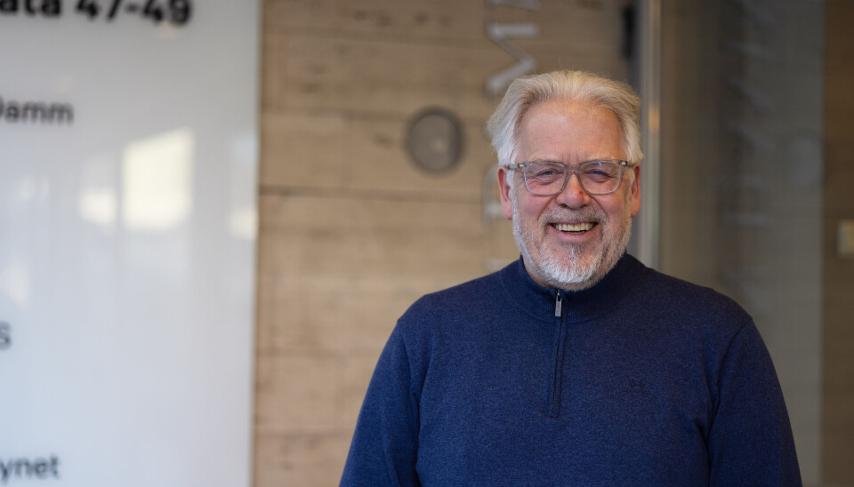 Prorektor og. professor Svein Bråthen er oppnevnt som prosjektleder for å utarbeide en mulig søknad om at høgskolen kan bli universitet. Svein Bråthen, prorektor ved Høgskolen i Molde, her på Marstrand sine kontorer i Oslo.