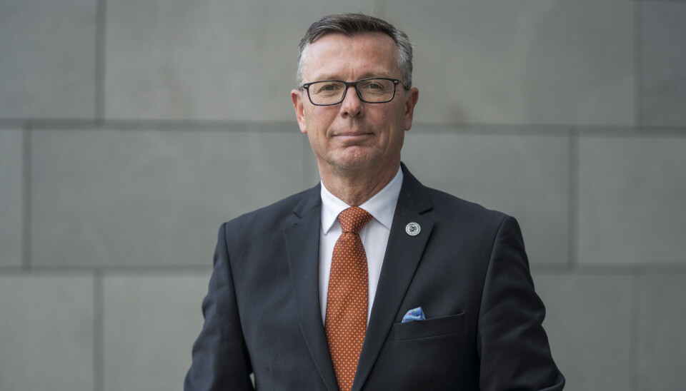 UiT-rektor Dag Rune Olsen trur ferske pengar i EU kan bidra til å rekruttere amerikanske toppforskarar til Noreg. Dag Rune Olsen, rektor UiT