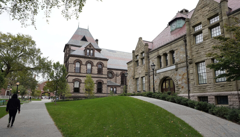 Det var ikke populært at studenten stilte spørsmål om hva de ansatte ved eliteuniversitetet Brown University hadde gjort den siste uka,