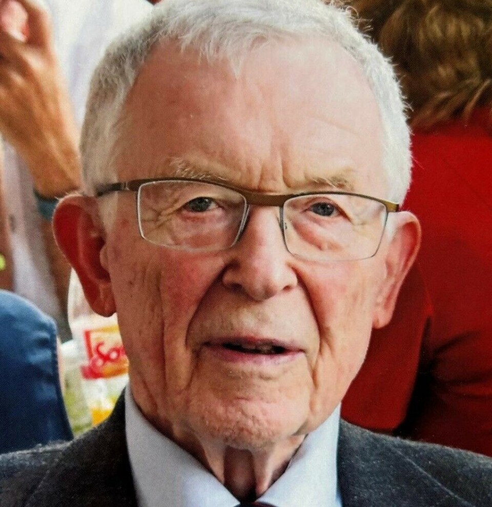 Kjell Undheim ble 93 år gammel.