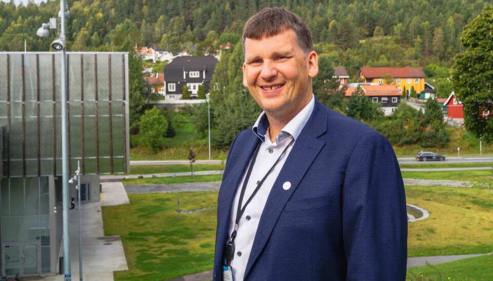 Rektor Eirik Hågensen er motivert for å utvikle tilbudet ved Fagskolen Viken.