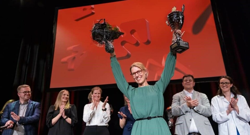 Marit Sandberg ble kåret til vinner av Forsker Grand Prix 2024 i Bergen.