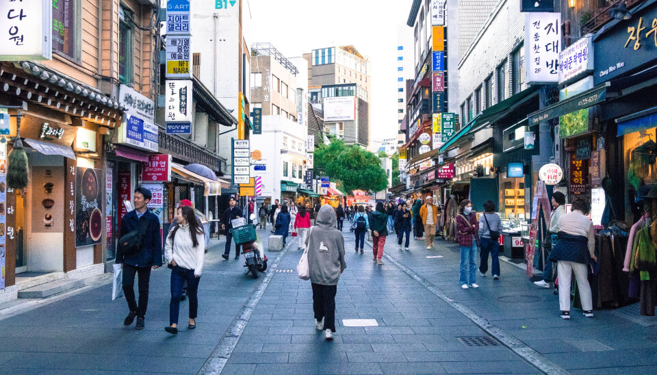Seouls gater er travle og folkerike. De blir også mer og mer populære blant internasjonale studenter.