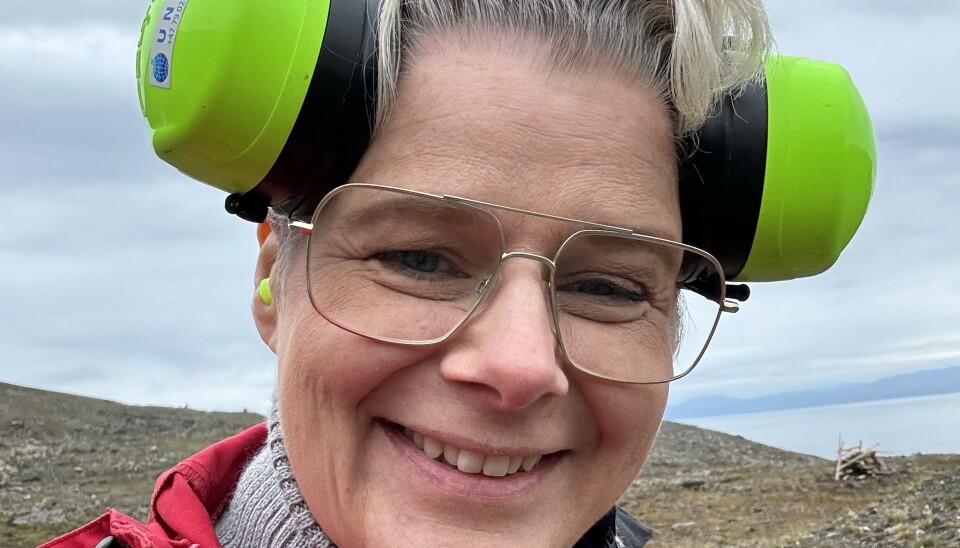 Gunhild Birgitte Sætren, her fotografert under en skyteøvelse.