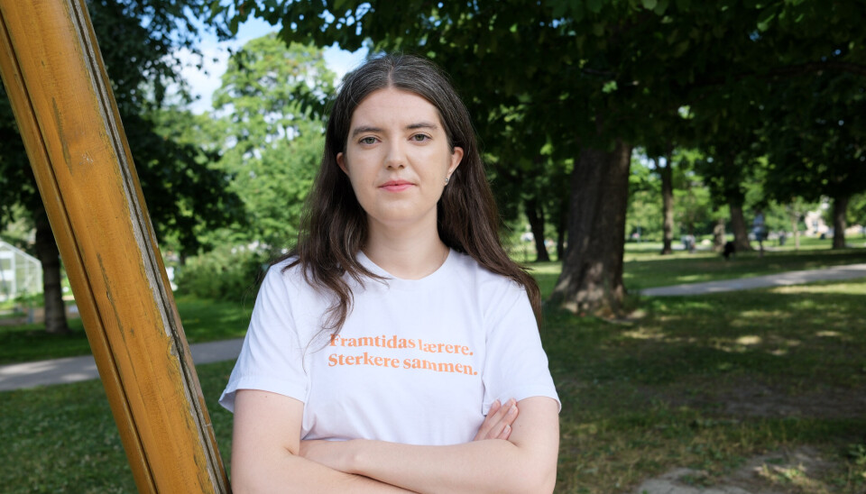 Joanna Melby Myhre, leder for Lærerstudentene i Utdanningsforbundet Portrett av Joanna Melby Myhre, leder for Lærerstudentene i Utdanningsforbundet